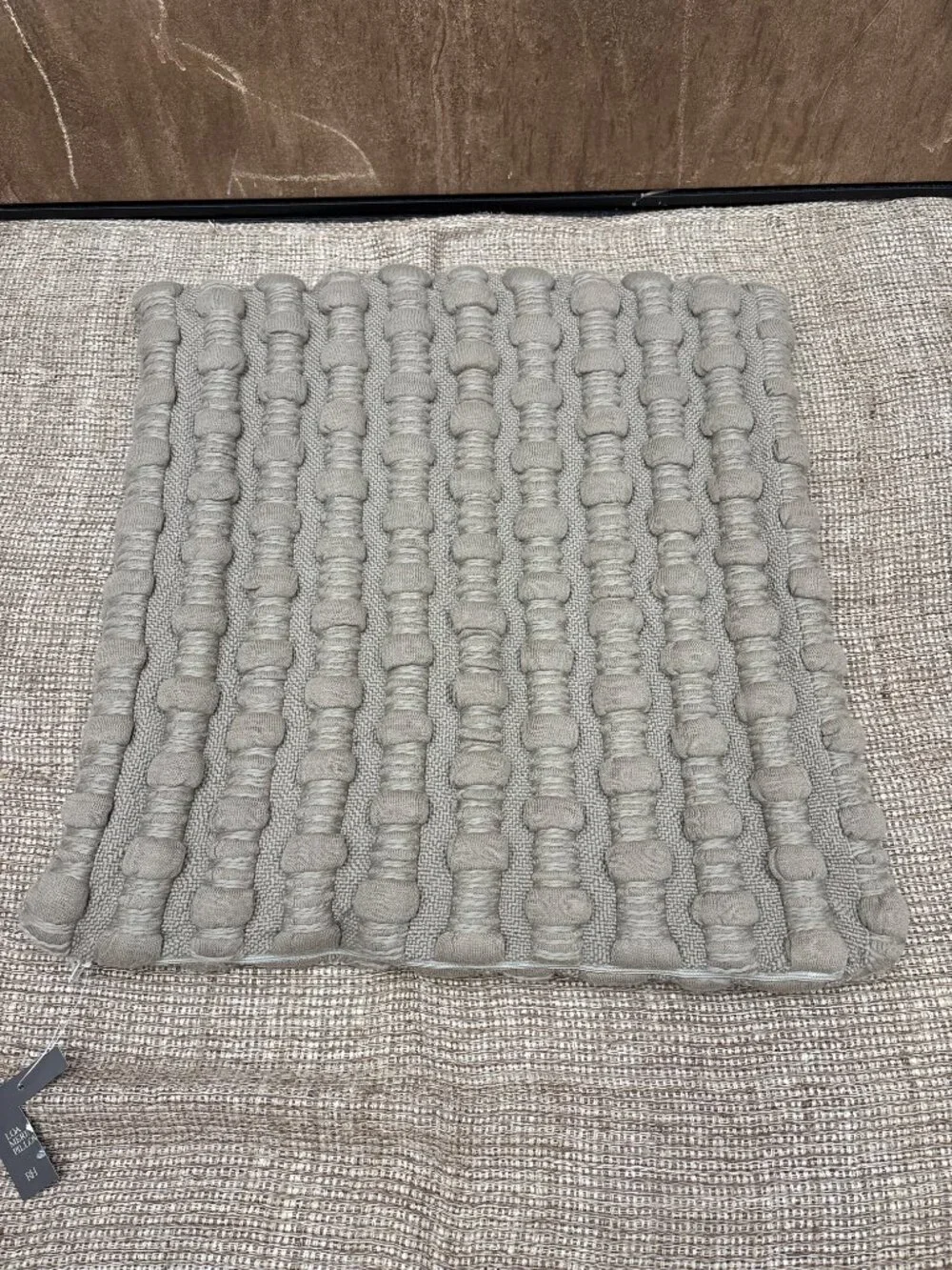 RH Restoration Hardware Loa Merino Wool Chunky Stripe Pillow Cover
